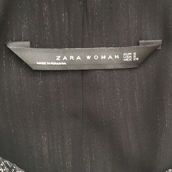 Zara | Metallic Thread Halter Dress - Picture 4 of 6